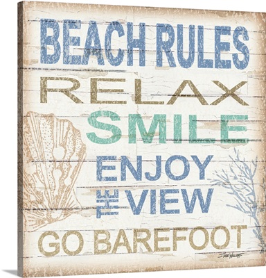 Beach Rules Sq