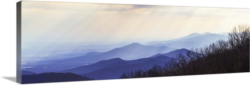 Blue Ridge Winter II | Great Big Canvas
