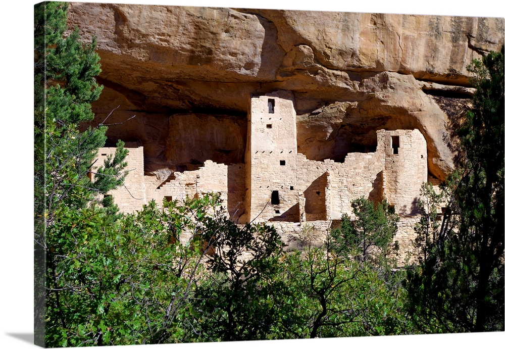 Archeological site of Mesa Verde, in Colorado.