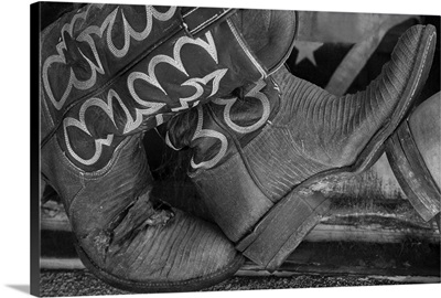 Cowboy Boots I - Black and White