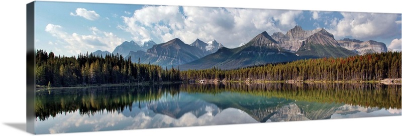 Herbert Lake Panorama Wall Art, Canvas Prints, Framed Prints, Wall ...