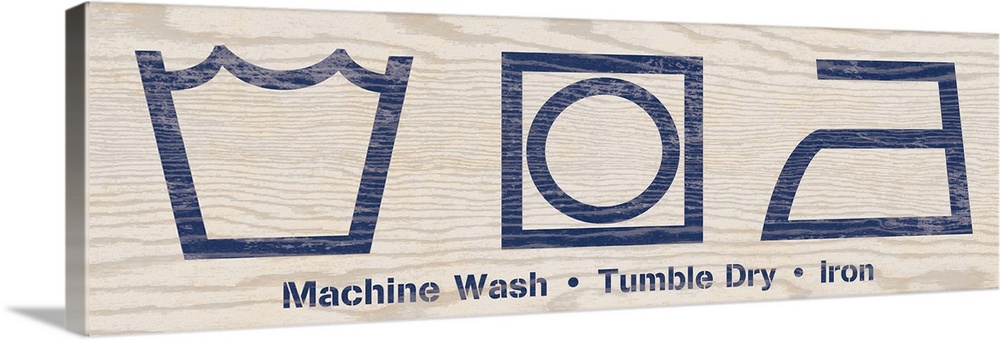 "Machine Wash- Tumble Dry- Iron"