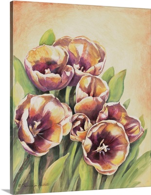 Purple Tulips I