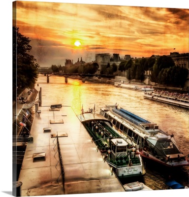 River Seine at Sunset I