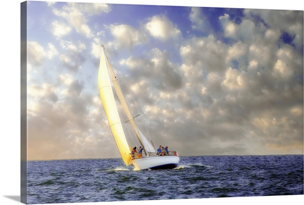 Sailing at Sunrise -1
