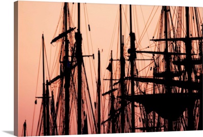 Tall Ships at Sunset 2