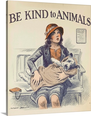 1939 Be Kind To Animals, American Civics Poster, Veterinary Office
