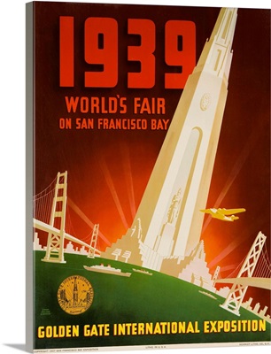 1939 San Francisco Golden Gate Exposition, World's Fair Poster