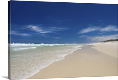 75 Mile Beach, on Fraser Island, Queensland, Australia.