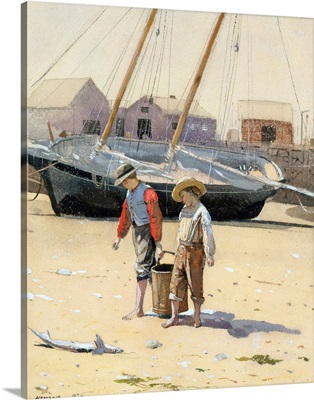 A Basket Of Clams By Winslow Homer