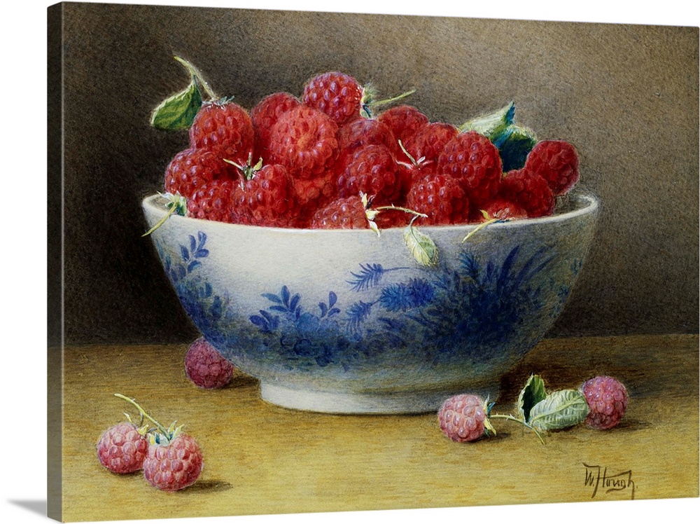 A Bowl Of Raspberries
