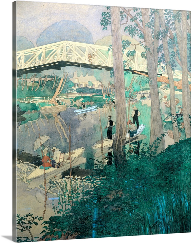 A Day's Fishing, near Paris, France