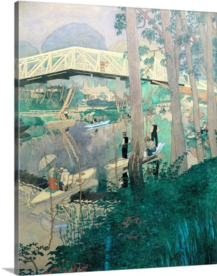 A Day's Fishing, near Paris, France