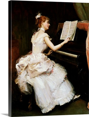 A Favourite Piece By Raimundo De Madrazo Y Garreta