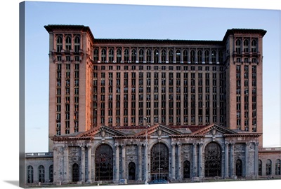 Abandoned Michigan Central Station