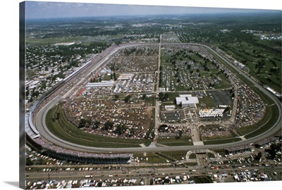 Aerial View Of Indianapolis Speedway