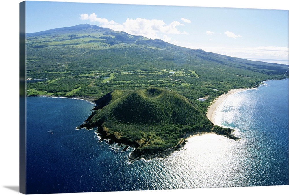 Aerial view of Maui Coast, Hawaii