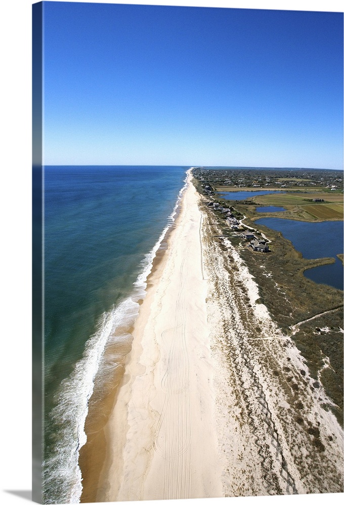 Aerial view of The Hamptons, Long Island, New York