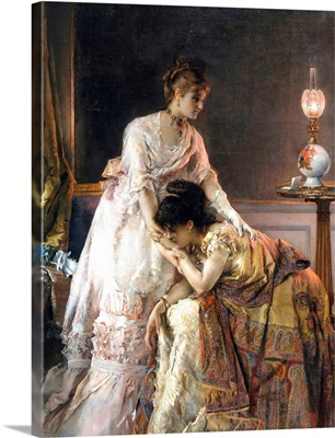 After The Ball By Alfred Stevens