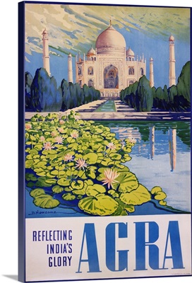 Agra Poster by Dorothy Newsome
