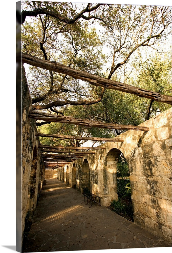 Alley In San Antonio, Texas Wall Art, Canvas Prints, Framed Prints 