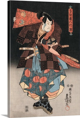 An Actor In The Role Of Tadanokurando Yukitsuna By Utagawa Kunisada