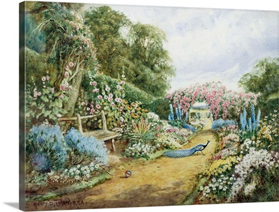 An English Country Garden by Henry Stannard
