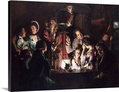 An Experiment On A Bird In An Air Pump By Joseph Wright Of Derby