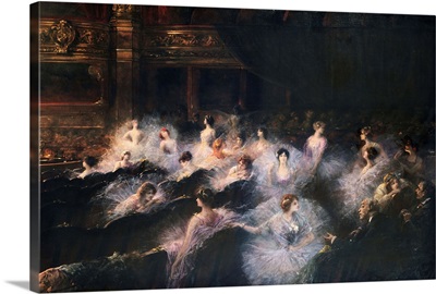 An Interval at the Opera by Georges Clairin