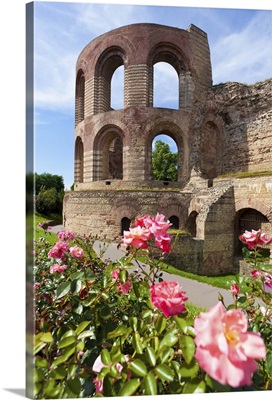 Ancient Imperial Baths in Trier, Germany