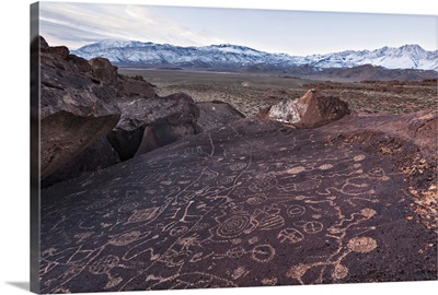 Ancient Indian Petroglyph Art, California