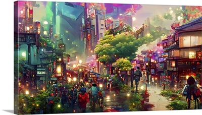 Anime Street Scene VIII