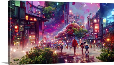 Anime Street Scene X
