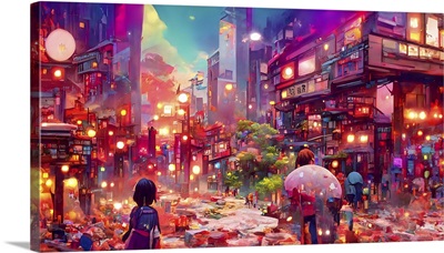 Anime Street Scene XIV