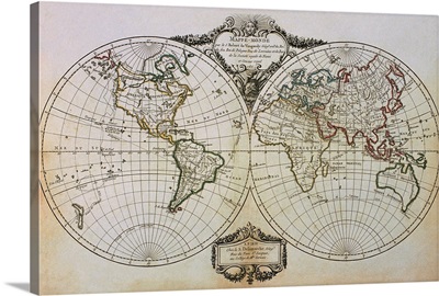 Antique map of the world