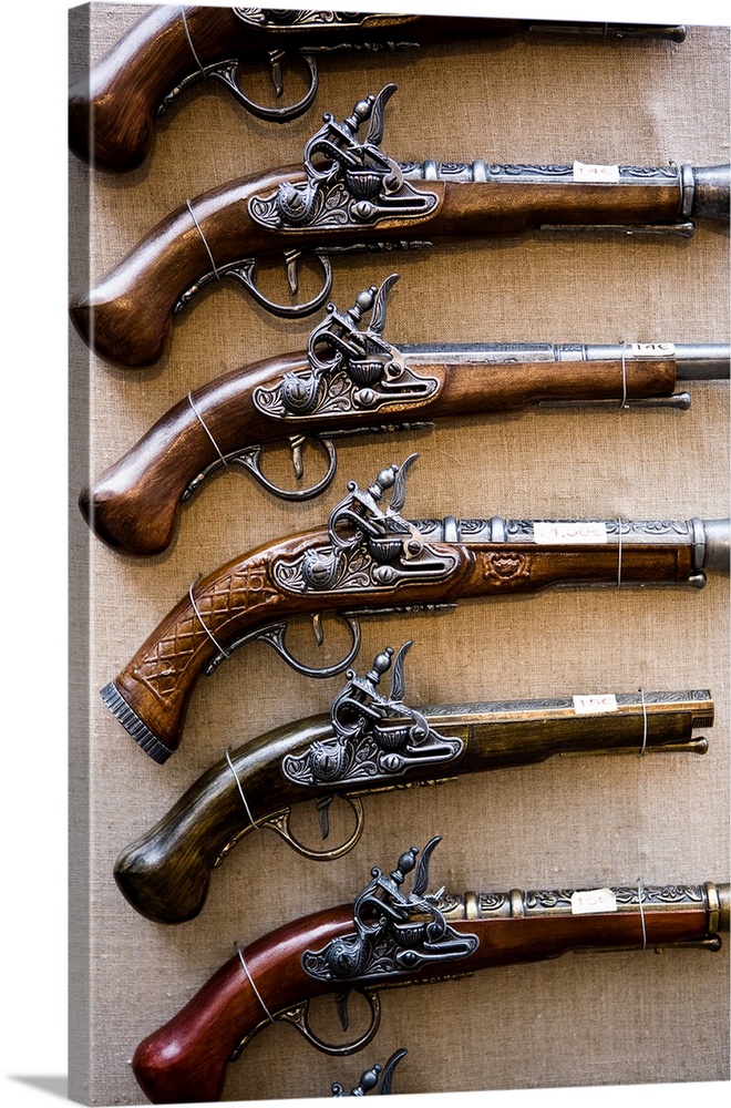 Antique pistols