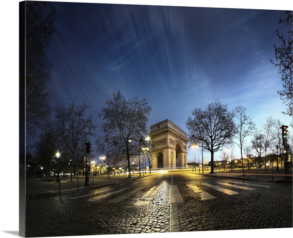 Arc de Triomphe at place Charles-de-Gaulle-Etoile in Paris.