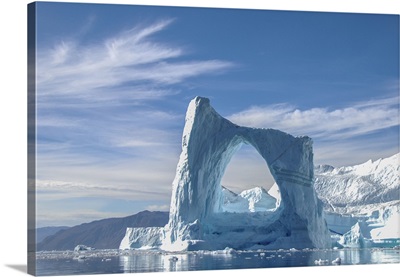 Arch Iceberg In Greenland