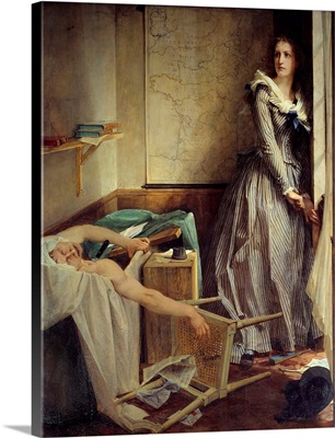 Assassination of Marat by Charlotte Corday by Paul Baudry