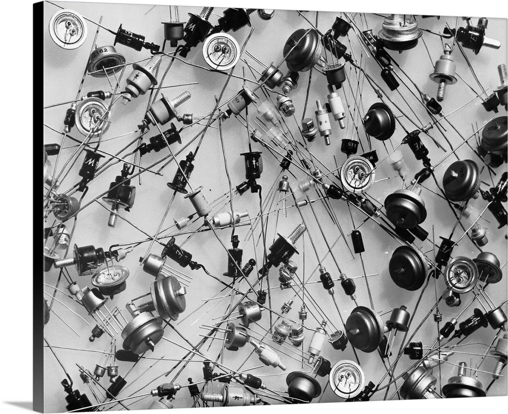 Assortment Of Transistors, 1961