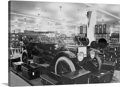 Automobile Department In A Store