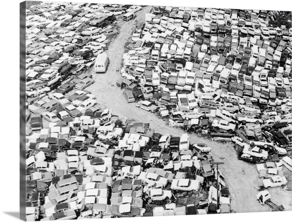 Auto Graveyard. Detroit, Michigan: Besides being the birthplace of automobiles, Detroit also has one of the largest auto g...