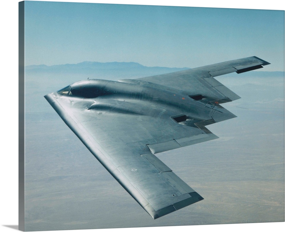 Edwards Air Force Base...The B-2 bomber satisfactorily completed the fifth test flight on September 23rd. The flight laste...