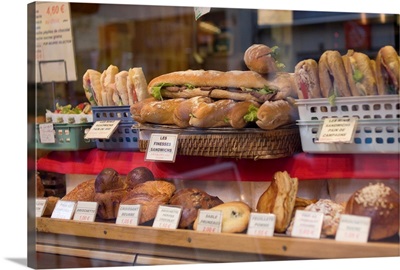 Bakery in Paris, France