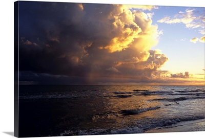 Baltic Sea sunset, near Dueodde