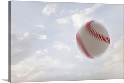 Baseball against sky