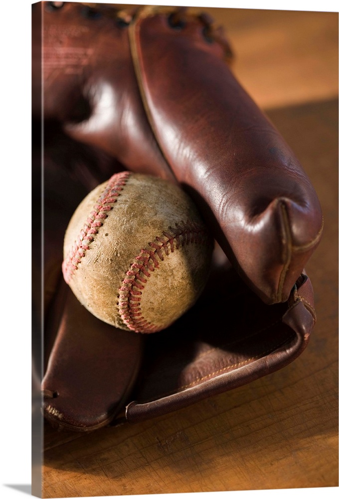 Baseball And Old Mitt