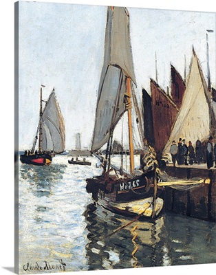 Bateaux A Honfleur (Study For Le Port De Honfleur)