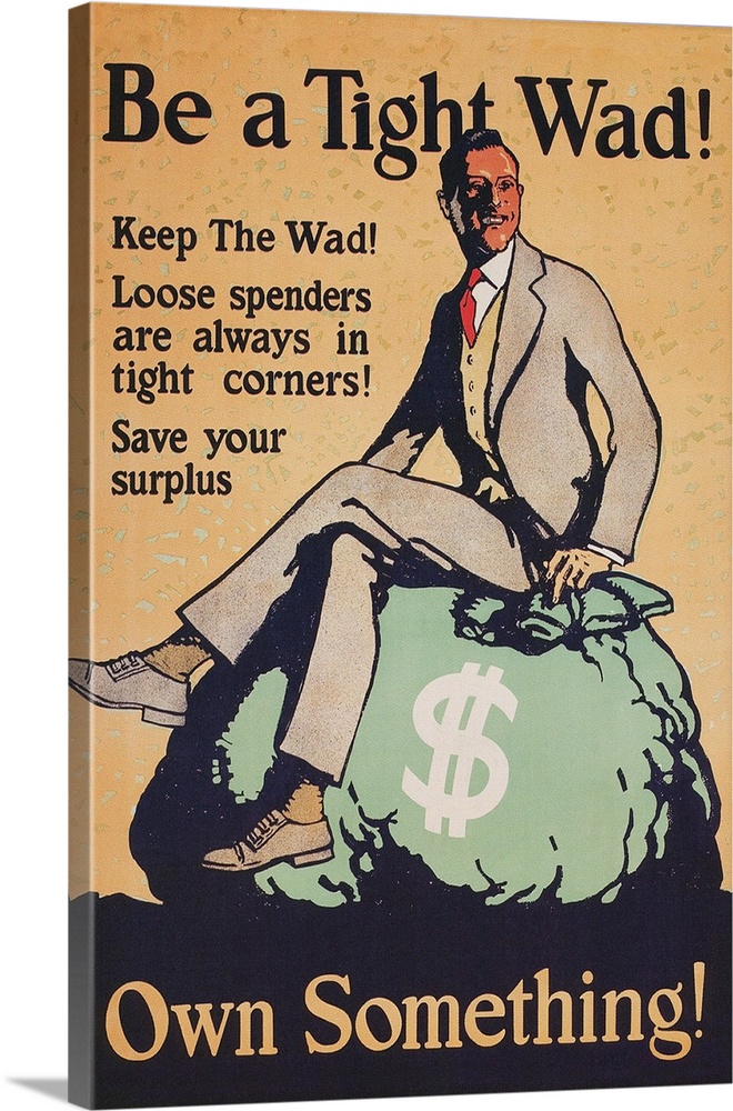 Mather work incentive poster, ca. 1925