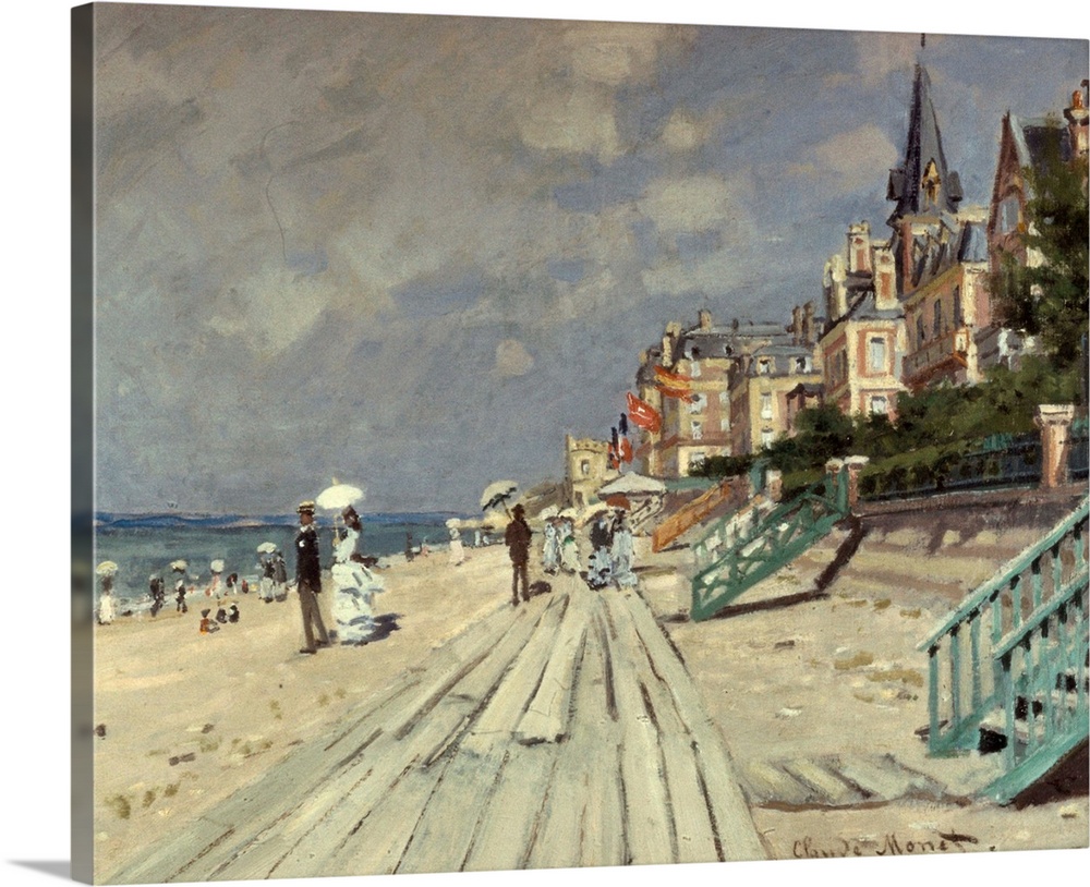 Beach At Trouville